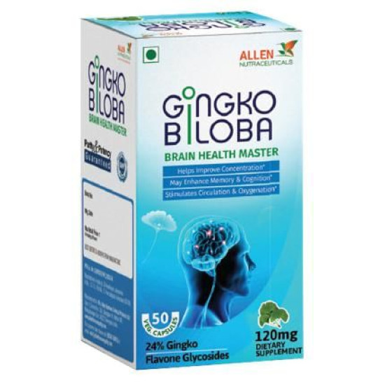 Allen Nutraceutical Gingko Biloba Capsule image