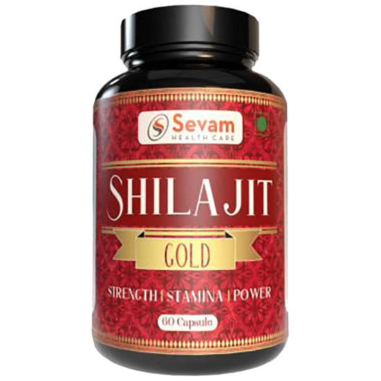 Sevam Health Care Shilajit Gold Capsule (60 Each) image