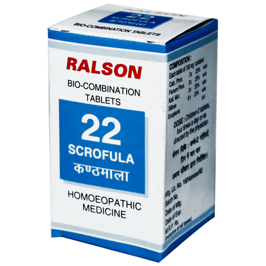 Ralson Remedies Bio-Combination 22 Tablet image