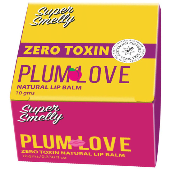 Super Smelly Plum Love Zero Toxin Natural Lip Balm image