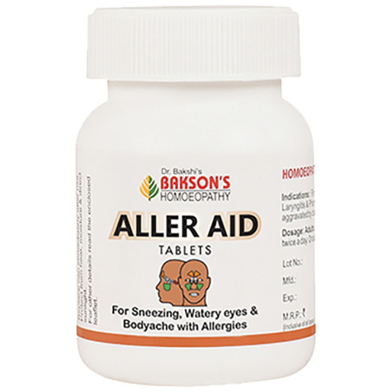 Bakson's Aller Aid Tablet image