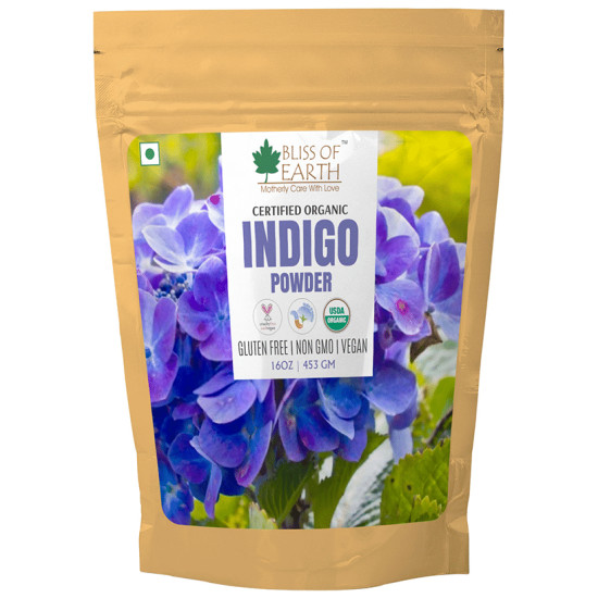 Bliss of Earth Certified Organic Indigo Powder image