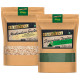 Herbolina Combo Pack of Muskmelon Seeds & Spirulina Powder (250gm Each) image