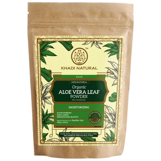 Khadi Naturals Aloe Vera Leaf Powder image