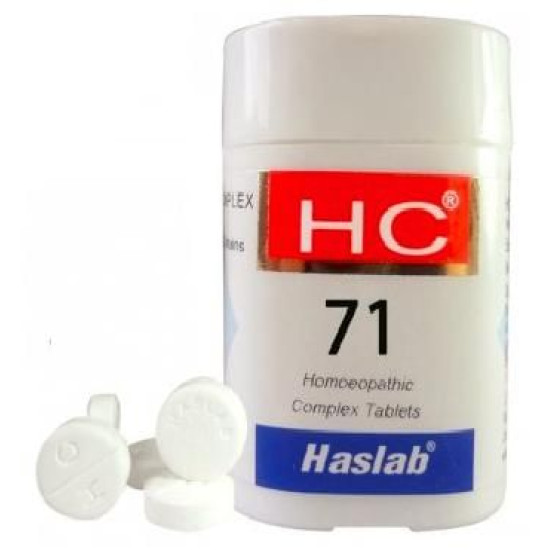 Haslab HC 71 Homoeomycin Complex Tablet image