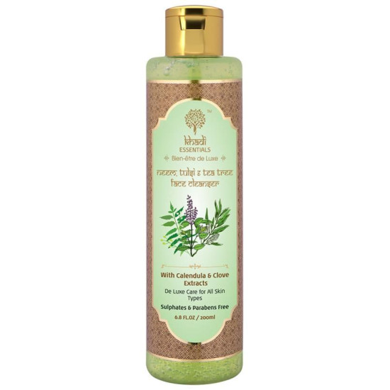 Khadi Essentials Neem, Tulsi & Tea Tree Face Cleanser image