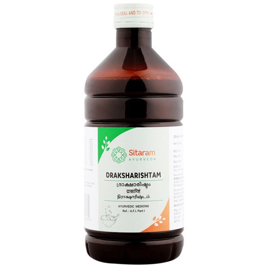 Sitaram Ayurveda Draksharishtam(450ml Each) image