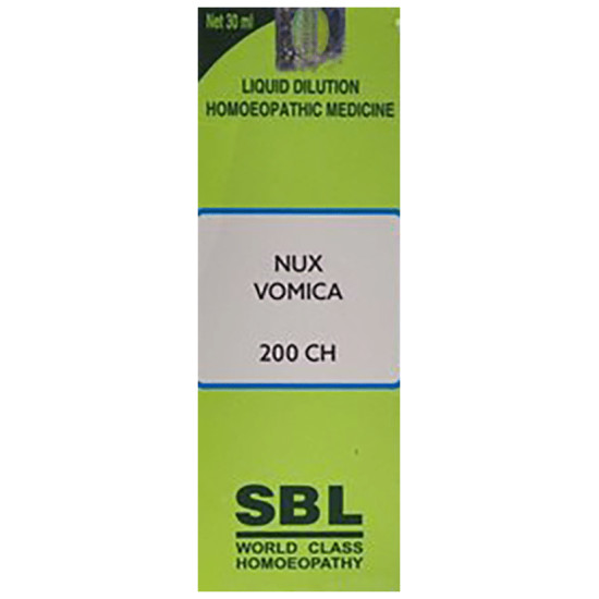 SBL Nux Vomica Dilution 200 CH image