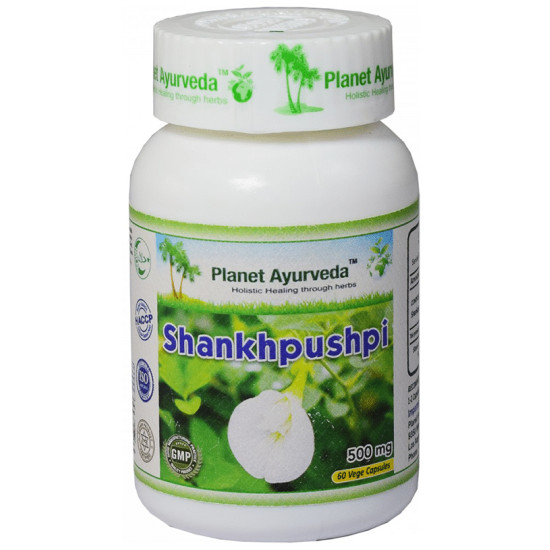 Planet Ayurveda Shankpushpi Vege Capsule image