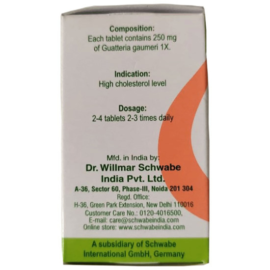 Dr Willmar Schwabe India Guatteria Gaumeri MT Tablet 1X image