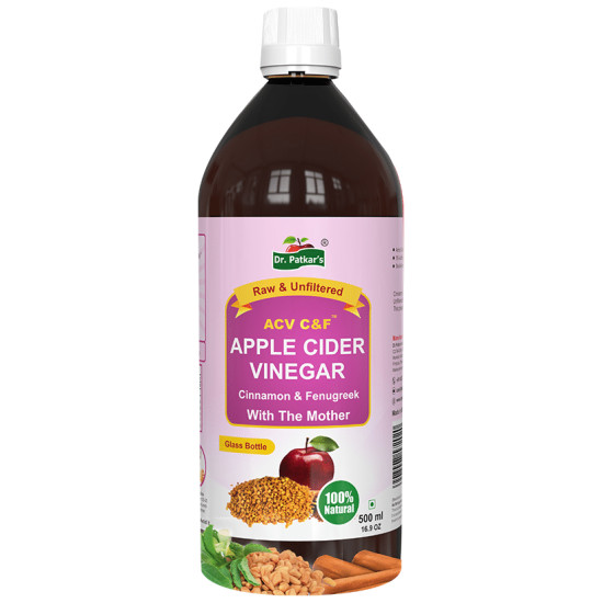 Dr. Patkar's Apple Cider Vinegar Cinnamon & Fenugreek with the Mother image