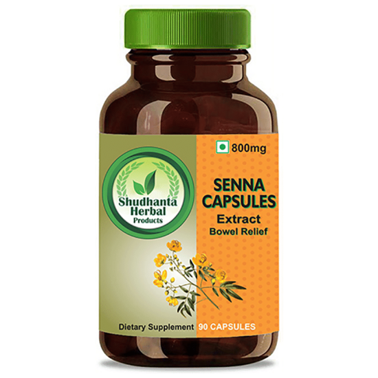 Shudhanta Herbal Senna 800mg Capsule image