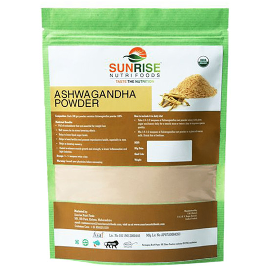 Sunrise Nutri Foods Ashwagandha Powder image