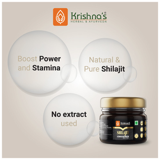 Krishna's Herbal & Ayurveda Shilajit Resin Form image