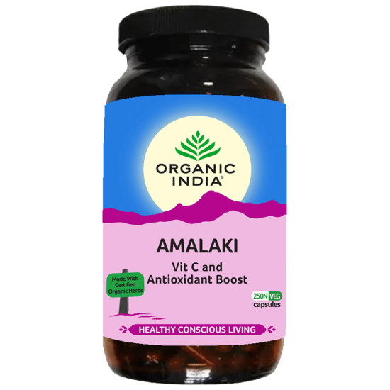 Organic India Amalaki Veg Capsule image