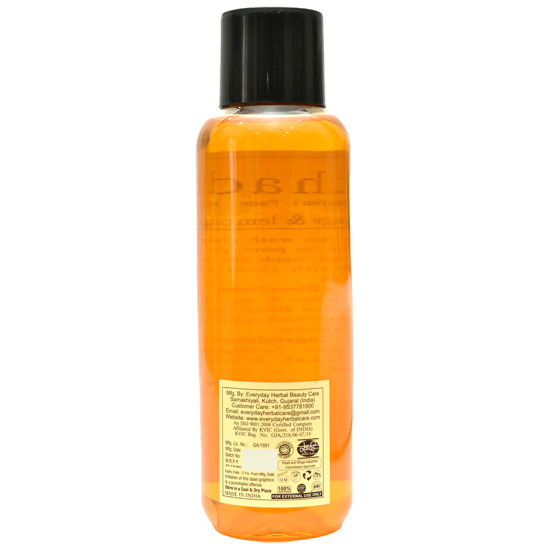 Khadi Herbal Face Wash Orange & Lemon Grass image