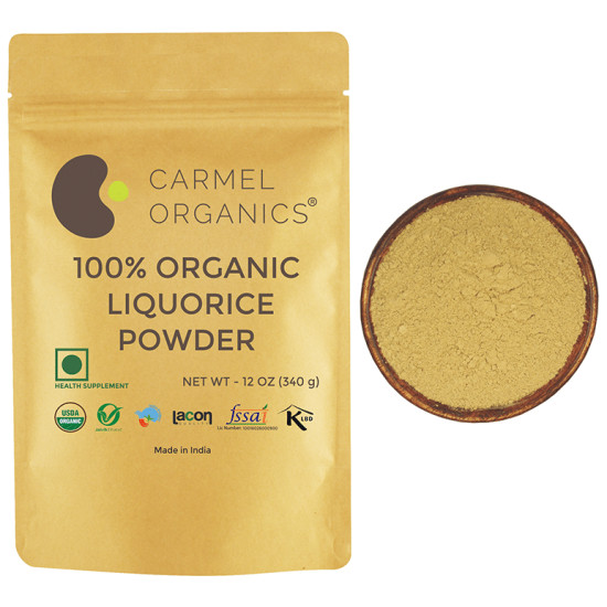 Carmel Organics 100% Organic Liquorice Powder image