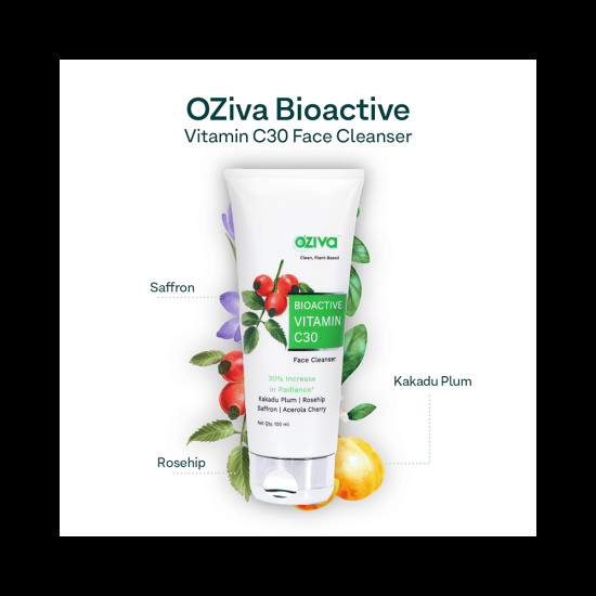 Oziva Bioactive Vitamin C30 Face Cleanser image