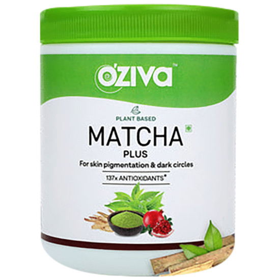 Oziva Plant Based Matcha Plus Powder image