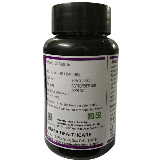 Vitara Healthcare Hite Right Grow Herbal Capsule image