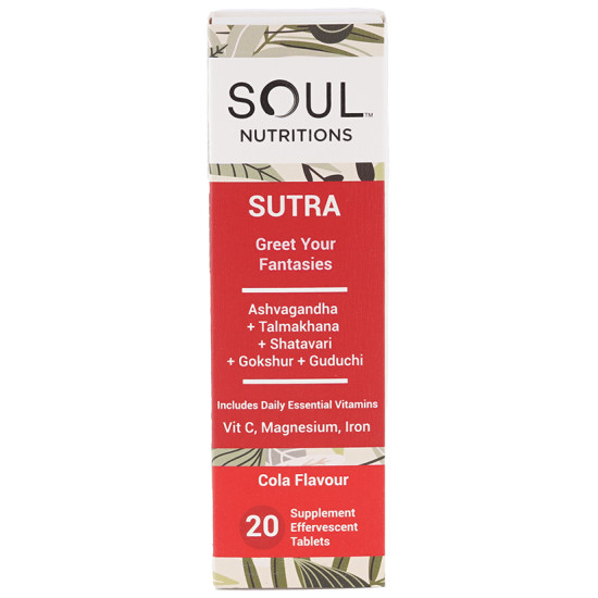 Soul Nutritions Sutra Effervescent Tablet Cola image