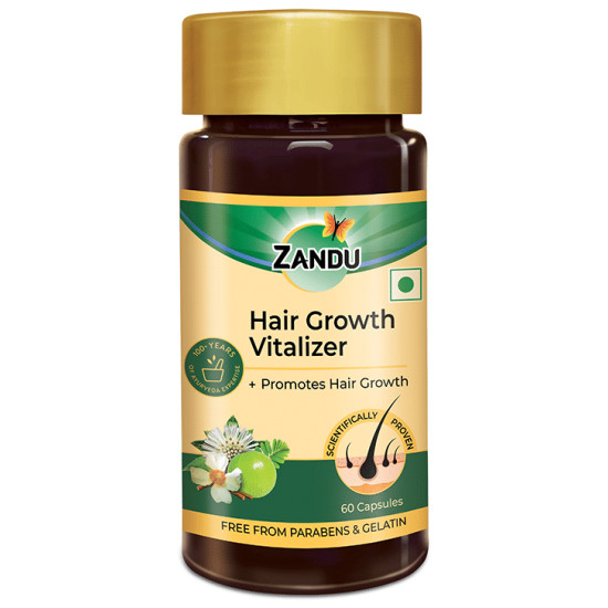 Zandu Hair Growth Vitalizer Capsule image