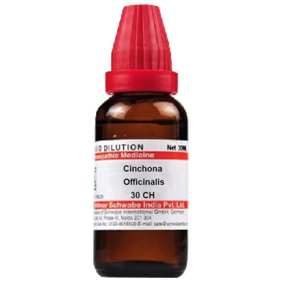 Dr Willmar Schwabe India Cinchona Officinalis Dilution 30 CH image