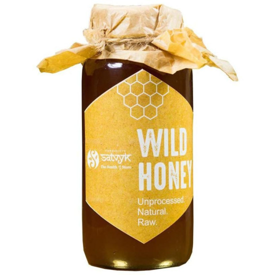 Satvyk Wild Honey Unprocessed, Natural, Raw image