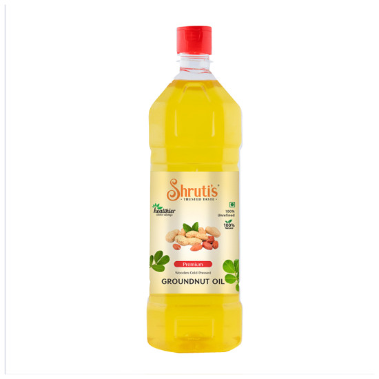 Shruti's Cold Pressed Groundnut Oil image