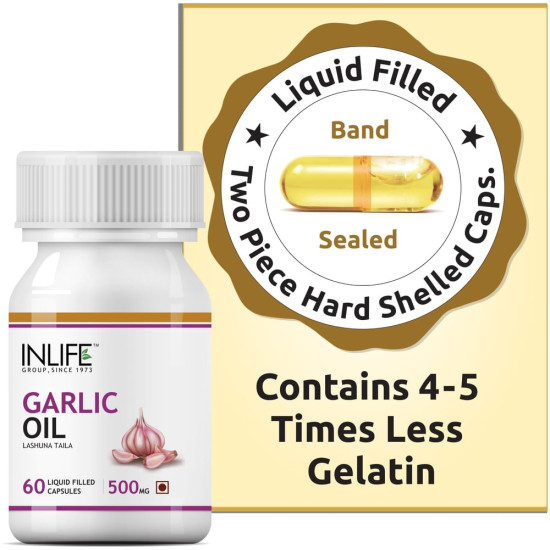 Inlife Garlic Oil Capsule image