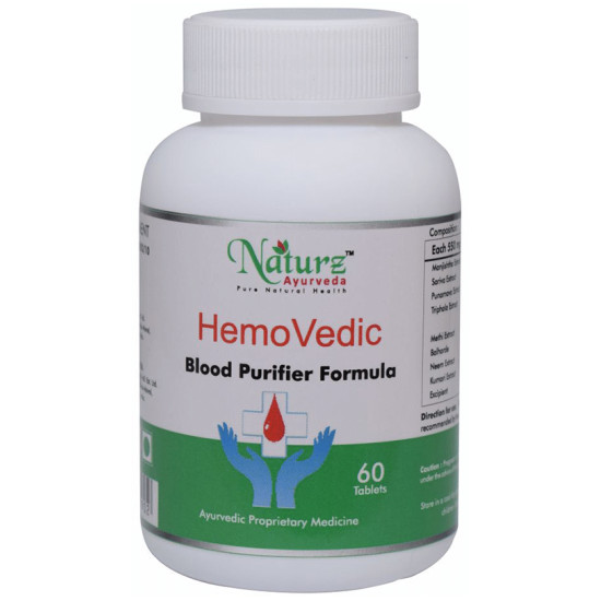 Naturz Ayurveda Hemo Vedic Tablet image