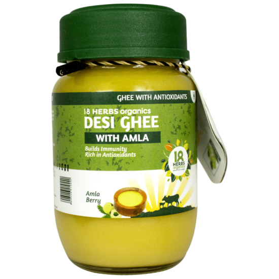 18 Herbs Organics Desi Ghee with Amla image