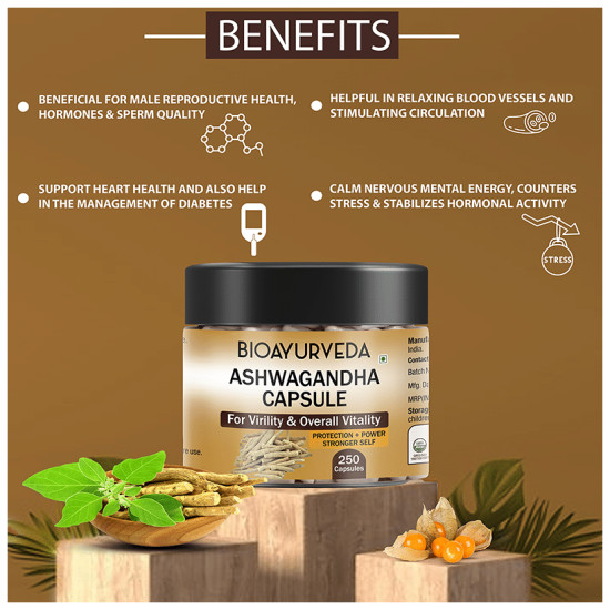 Bioayurveda Ashwagandha Capsule image