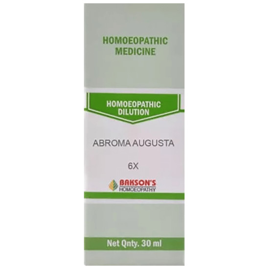 Bakson's Abroma Augusta Dilution 6X image