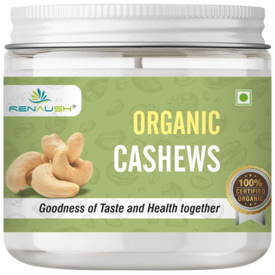 Renaush Combo Pack of Organic Walnuts 250gm, Cashews 250gm & Kishmish Raisins 185gm image