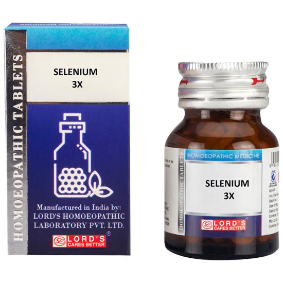 Lord's Selenium Trituration Tablet 3X image