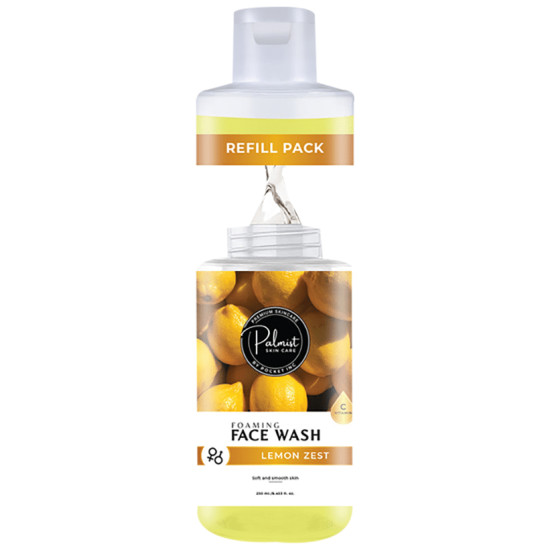 Palmist Lemon Zest Refill Foaming Face Wash image