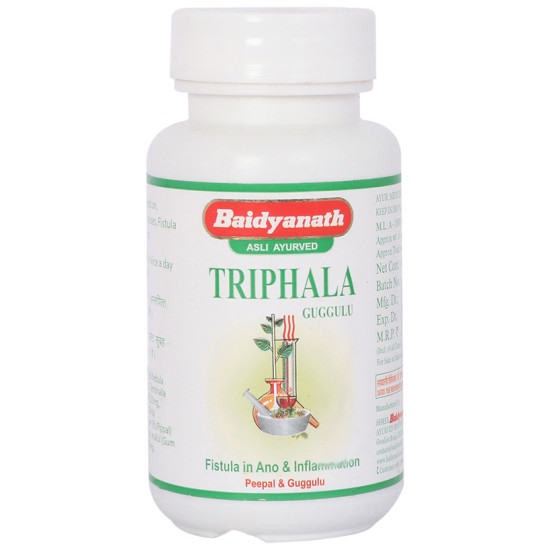 Baidyanath (Jhansi) Triphala Guggulu Tablet image