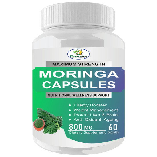 Fitness Prime Maximum Strength Moringa Capsule 800mg image