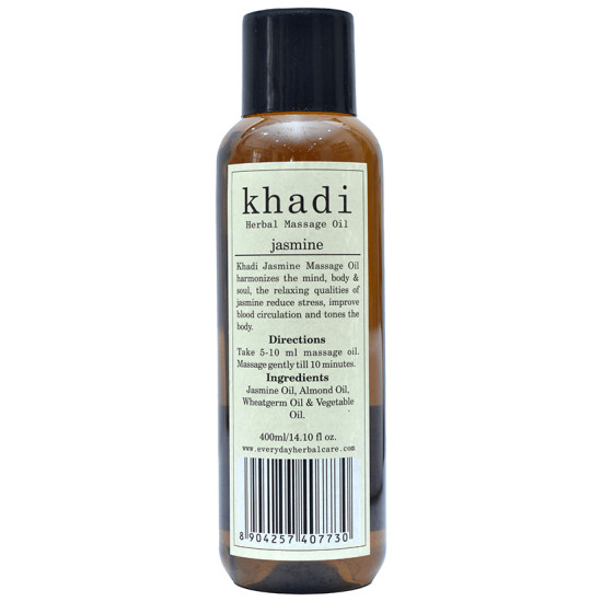 Khadi Herbal Massage Oil Jasmine image