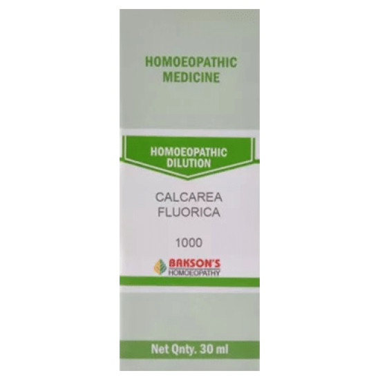 Bakson's Calcarea Fluorica Dilution 1000 CH image