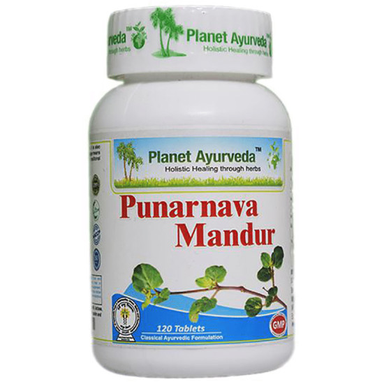 Planet Ayurveda Punarnava Mandur Tablet image