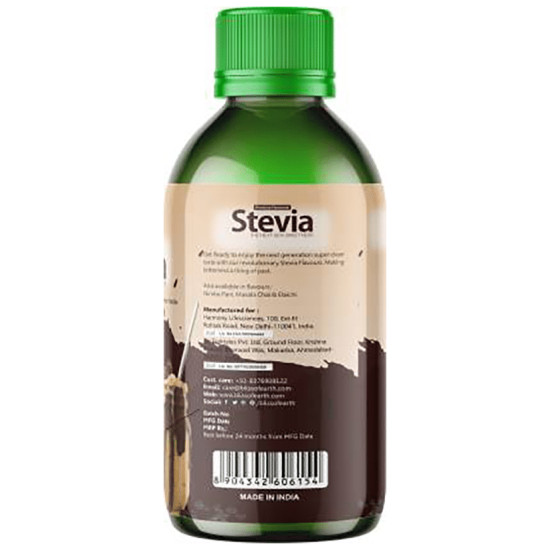 Bliss of Earth Premium Flavoured Stevia The Next-Gen Sweetness Liquid Choco image