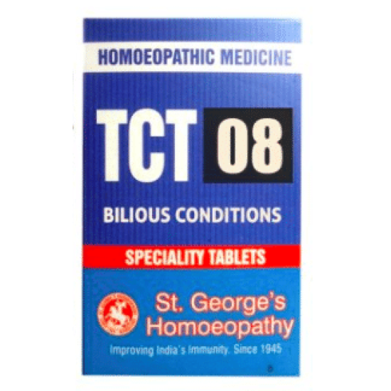 St. George’s TCT 08 Bilious Conditions Tablet image