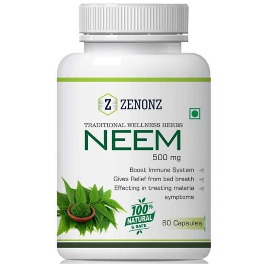 Zenonz Neem 500mg Capsule image