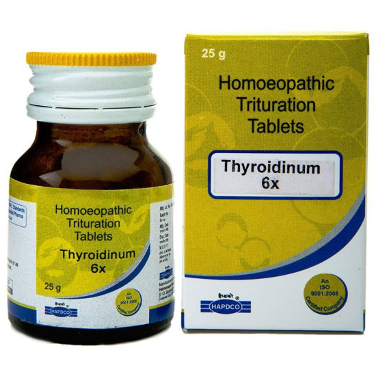 Hapdco Thyroidinum Trituration Tablet 6X image