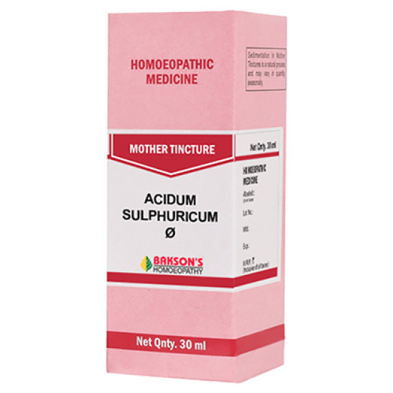 Bakson's Acidum Sulphuricum Mother Tincture Q image