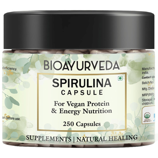 Bioayurveda Spirulina Capsule image