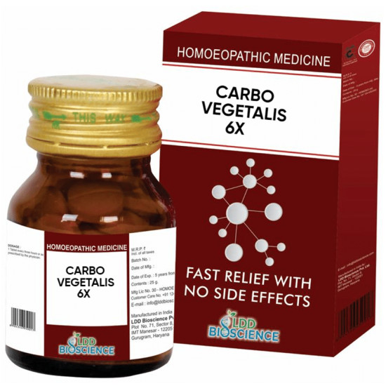 LDD Bioscience Carbo Vegetalis 6X image