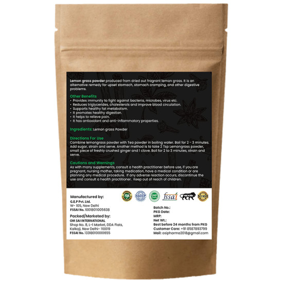 House Of Herbs Lemon Grass Powder image